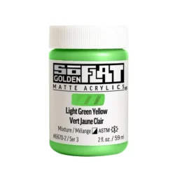 Golden SoFlat Akryl 59ml – 56670 LT Green Yellow