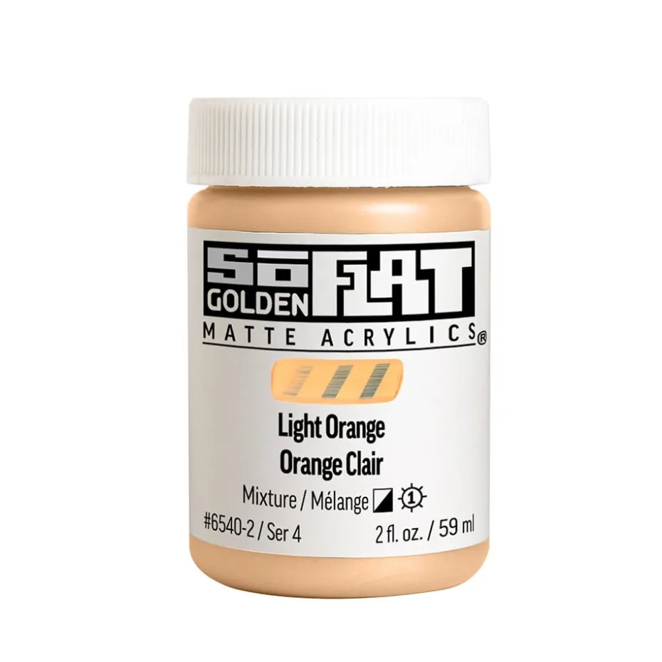 Golden SoFlat Akryl 59ml – 56540 LT Orange