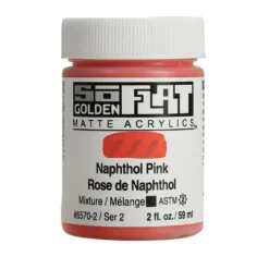 Golden SoFlat Akryl 59ml – 56570 Naphthol Pink