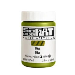 Golden SoFlat Akryl 59ml – 6680 Olive