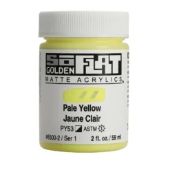 Golden SoFlat Akryl 59ml – 6500 Pale Yellow
