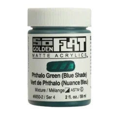 Golden SoFlat Akryl 59ml – 56650 Phthalo Green Blue Sh.