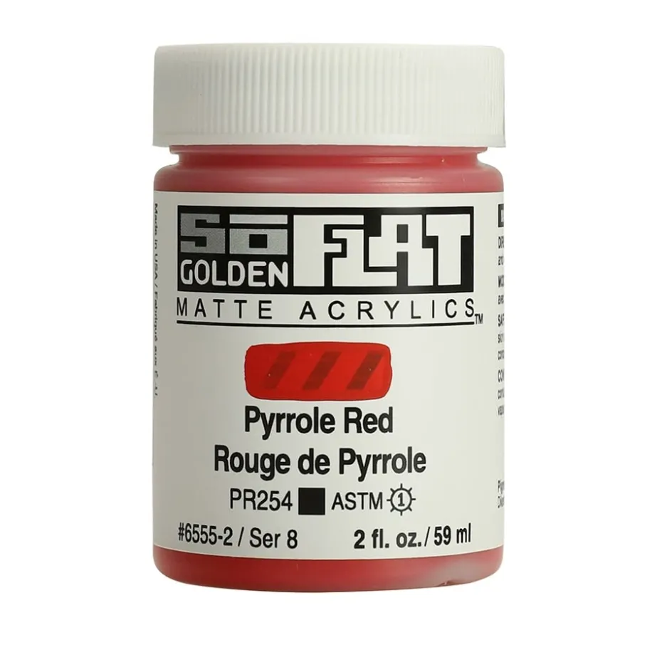 Golden SoFlat Akryl 59ml – 6555 Pyrrole Red