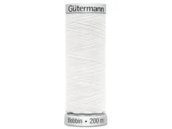 Gütermann Bobbin 200m – 1001 – Hvit
