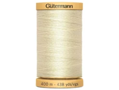 Gütermann C Ne 50 Bomull 400m – 919 Off White