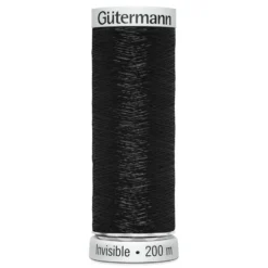 Gütermann Invisible 200m – 1005 – Sort