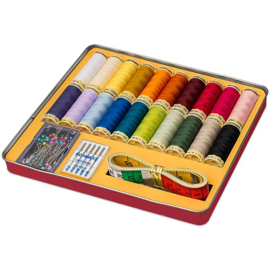 Gütermann Sew-all 100m Trådsett Fashion Box 799785 – 20stk