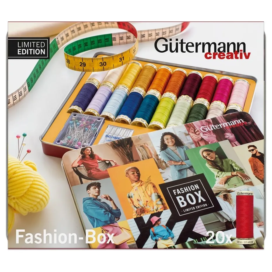 Gütermann Sew-all 100m Trådsett Fashion Box 799785 – 20stk