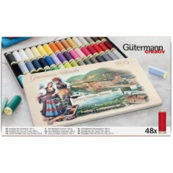 Gütermann Sew-all 100m Trådsett Nostalgic 640954 – 48stk