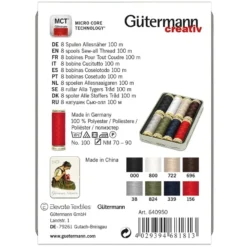Gütermann Sew-all 100m Trådsett Nostalgic 640950 – 8stk