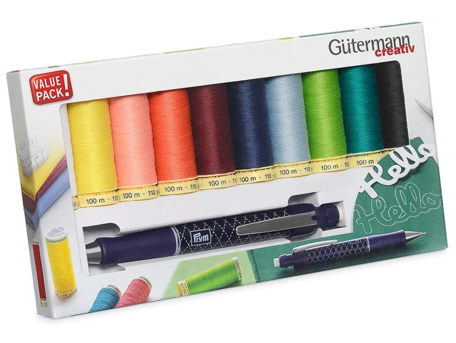 Gütermann Sew-all 100m Trådsett 734566 – 10stk