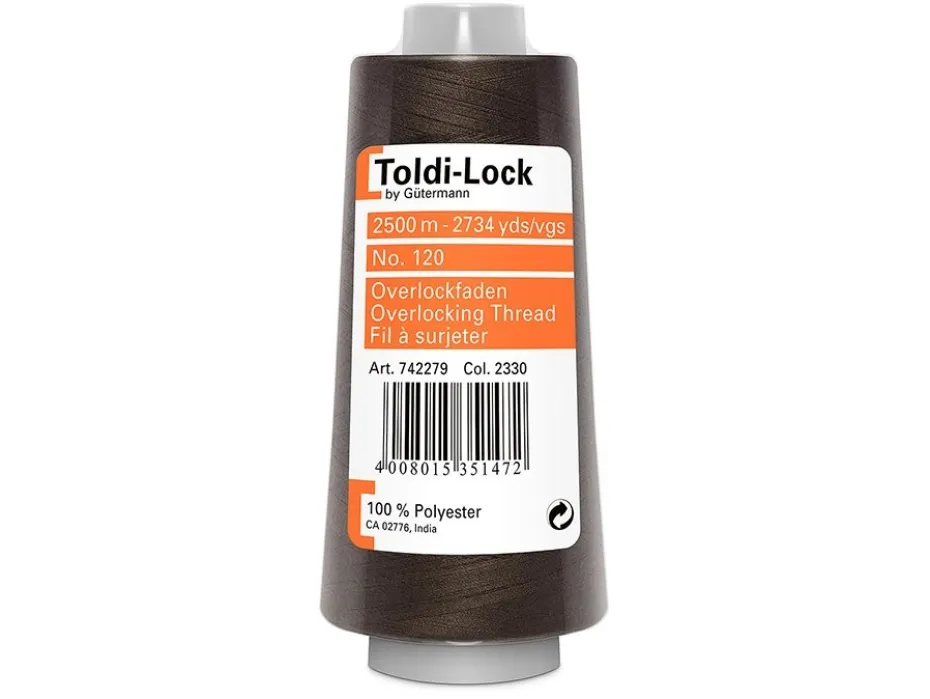 Gütermann Toldi-Lock 2500m – 2330 brun