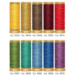Gütermann Trådsett Cotton 100m – 8stk Multi
