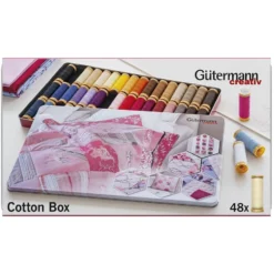 Gütermann Trådsett 799781 – Cotton 100m 48 stk
