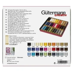 Gütermann Trådsett 799780 – Cotton 100m 30 stk