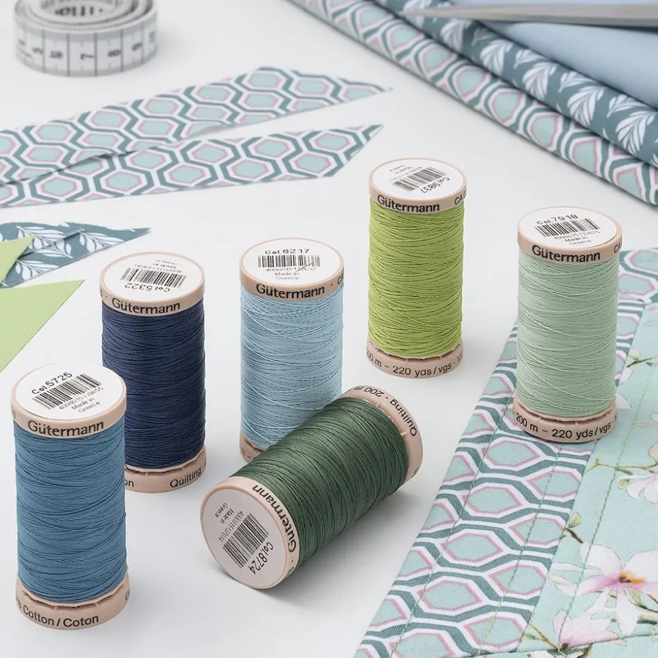 Gütermann Trådsett 731190-2 – Quilting 200 m 6 stk
