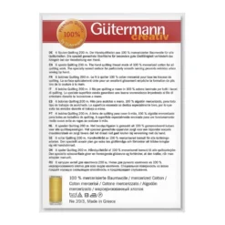 Gütermann Trådsett 731190-2 – Quilting 200 m 6 stk