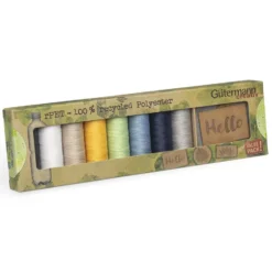Gütermann Trådsett 734588 – rPet med Dortex FloraPap labels