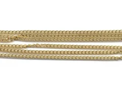 Halslenke – 3mm 1m – Gullfarget