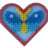 Hama Maxi Piggplate – Hjerte