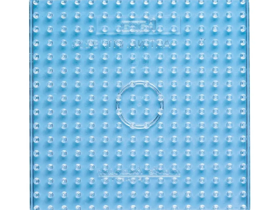 Hama Maxi Piggplate – 16×16 transparent