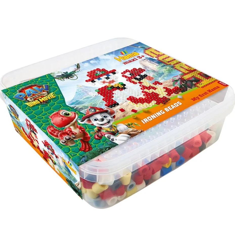 Hama Maxi Sett – Perler og brett – Paw Patrol Dino Movie
