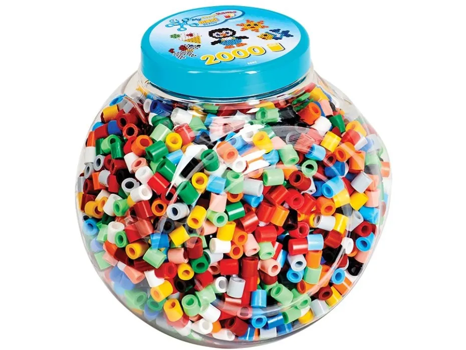 Hama Maxi 2000stk i krukke – Mix