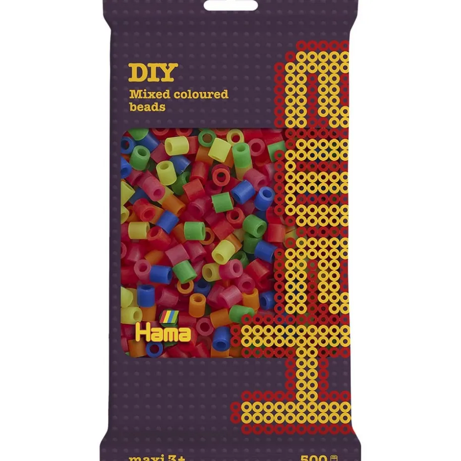 Hama Maxi 500stk – Neonmix