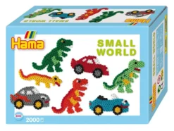 Hama Midi Gaveeske – Small World – Dinosaur og bil