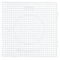 Hama Midi Piggplate 234 – Firkantet 14,5×14,5 transparent