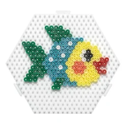 Hama Midi Piggplate 329 – Medium – Sekskant