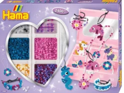 Hama Midi Sett – Aktivitetsboks – Smykkesett Lilla