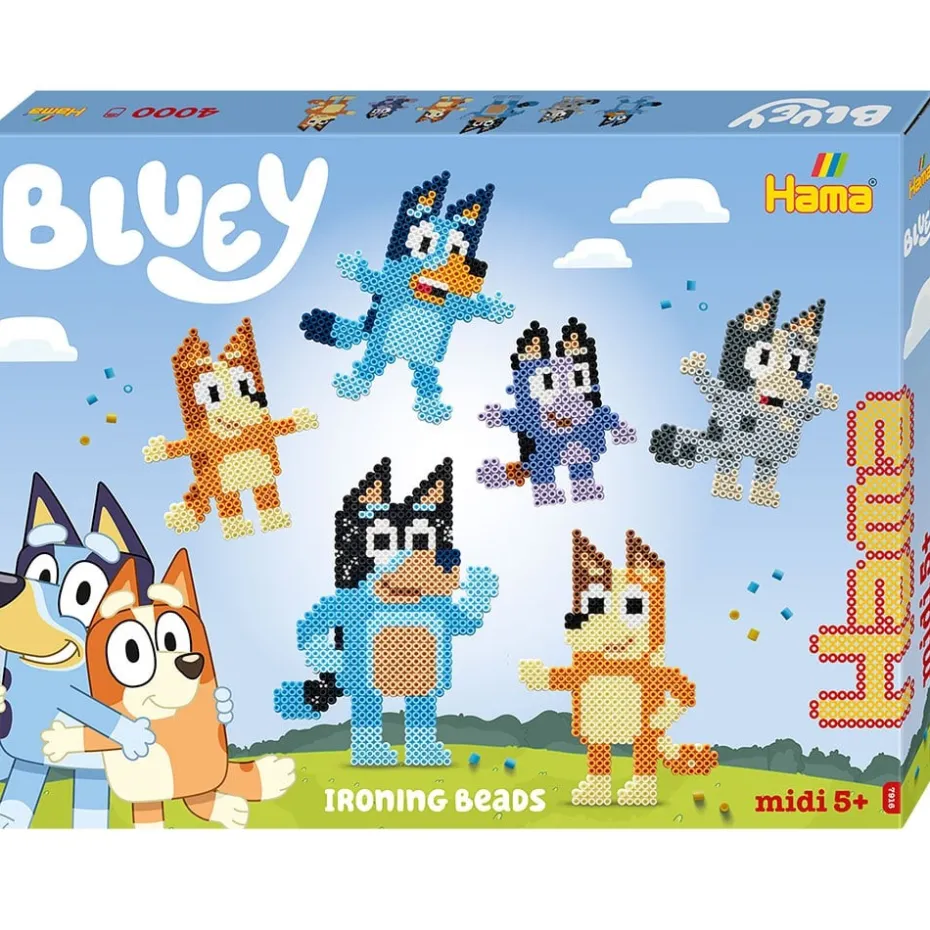 Hama Midi Sett Gaveeske – Bluey