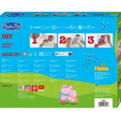 Hama Midi Sett Gaveeske – Peppa Gris