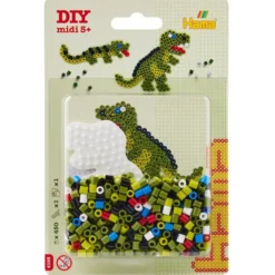 Hama Midi Sett – Liten blister – Dinosaur