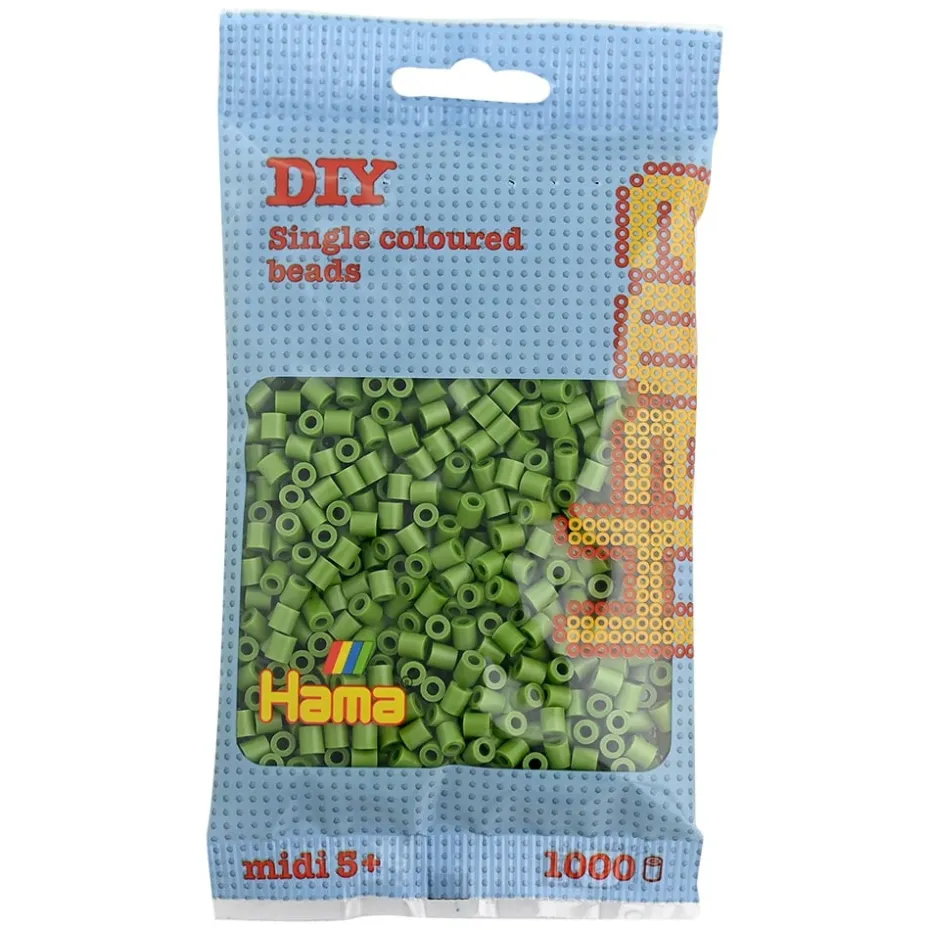 Hama Midi super 1000s – 84 Olivengrønn