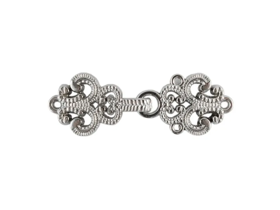Hekte – Tradisjonell 45mm – Sølv