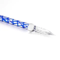Herbin Glasspenn 16cm – Rett – Safirblå