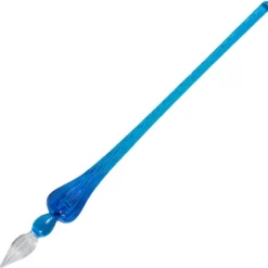 Herbin Glasspenn 18cm – Rund – Blå