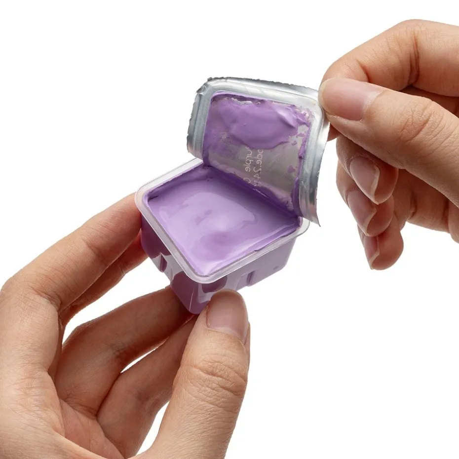 HIMI Jelly Cup Gouache Sett 18stk Pastell +3 pensler – Lilla