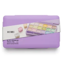 HIMI Jelly Cup Gouache Sett 18stk Pastell +3 pensler – Lilla