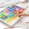 HIMI Jelly Cup Gouache Sett 56stk – Hvit