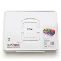 HIMI Jelly Cup Gouache Sett 56stk – Hvit