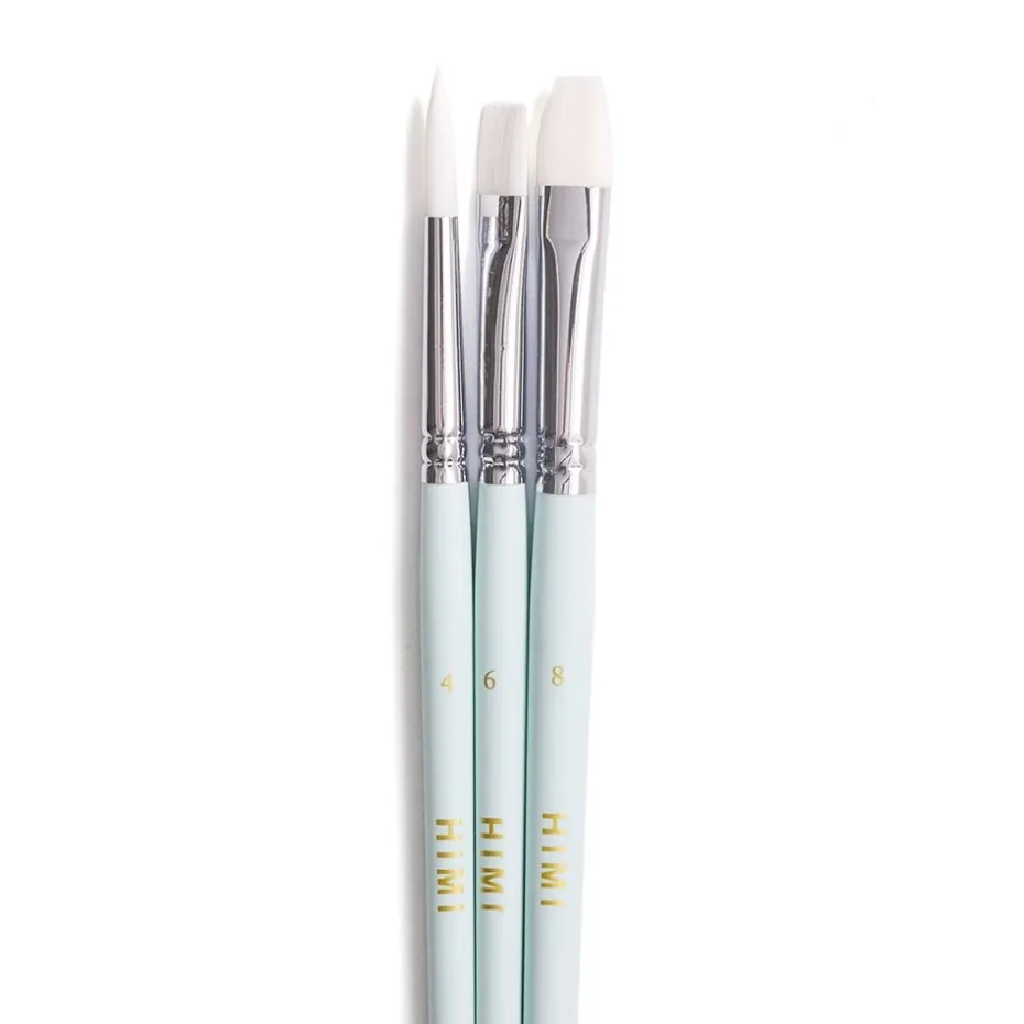 HIMI Penselsett Nylon 3stk – Grønn