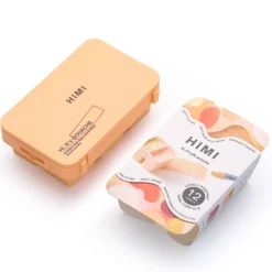 HIMI Twin Cup Gouache Sett Peach 12stk – Portrait
