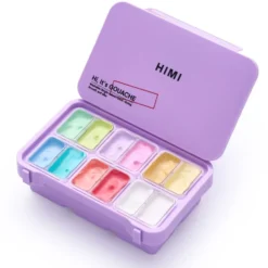 HIMI Twin Cup Gouache Sett Purple 12stk – Pastel