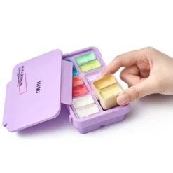 HIMI Twin Cup Gouache Sett Purple 12stk – Pastel