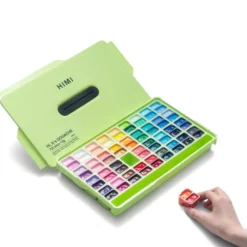 HIMI Twin Cup Gouache Sett 72stk – Grønn