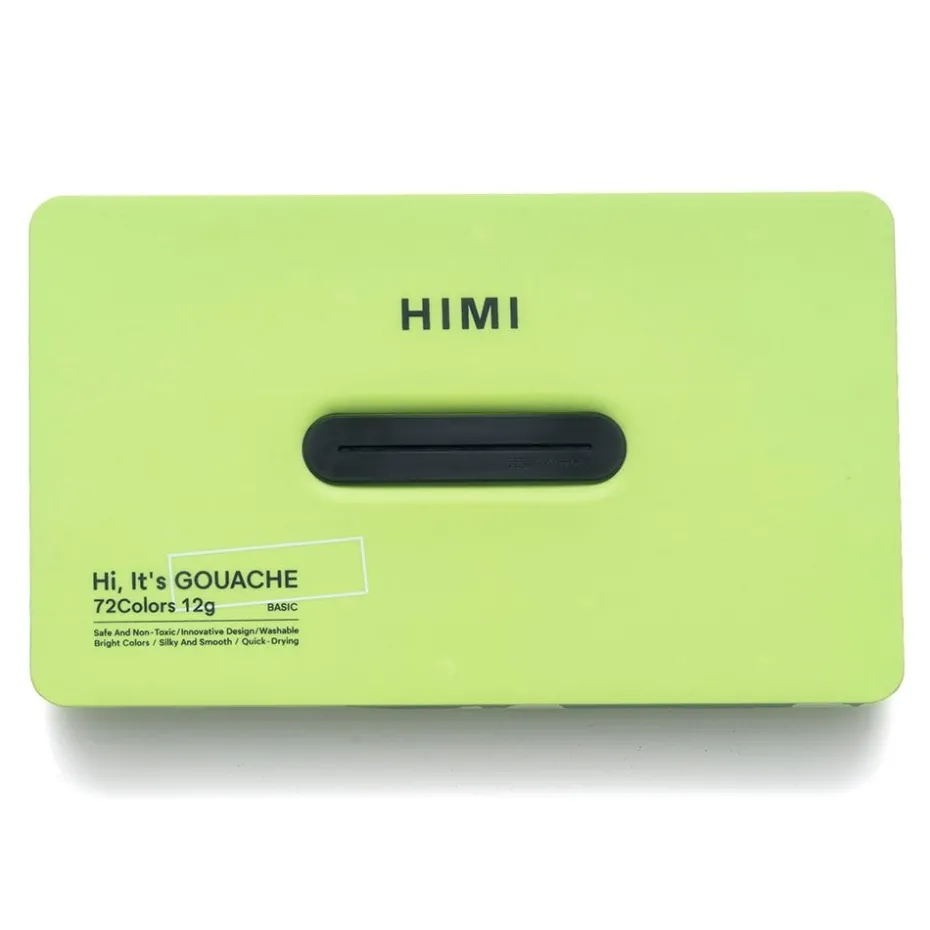 HIMI Twin Cup Gouache Sett 72stk – Grønn