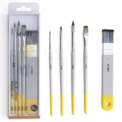 HIMI Watercolour Akvarell Penselsett 5stk – Grå